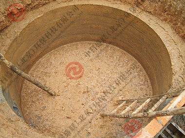 易孚森土壤固化技术结构户用沼气池